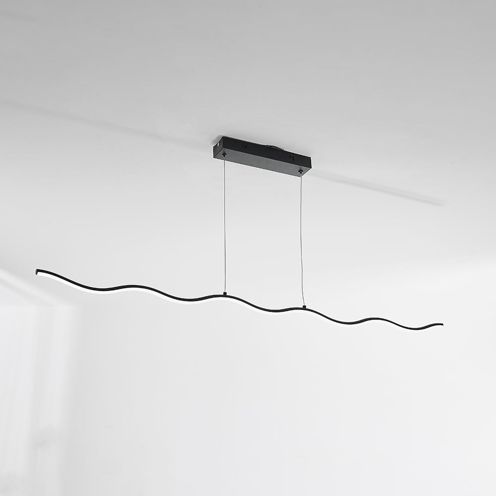 LED Pendant Light with Trendy Wave Design - WaveGlow
