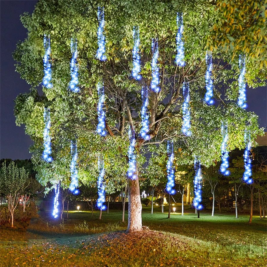 LED Meteor Shower Outdoor Lighting – Lumi