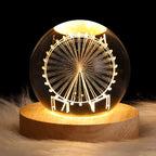 3D Crystal Mood Light - GlowCryst