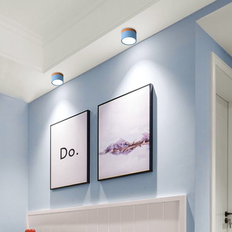 Morandi Style Modern LED Ceiling Light - LumiModo