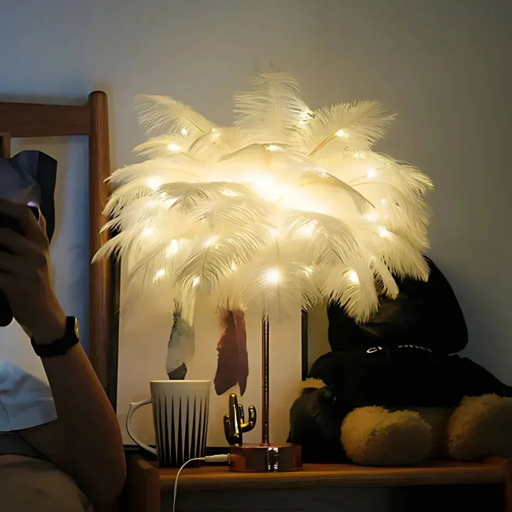 Atmospheric Veer Palm Tree Lamp - LumaPalm