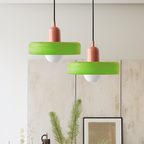 Colourful Pendant Lamp in Bauhaus Style - StiloGlas