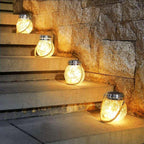 Solar Mason Jar Lamp