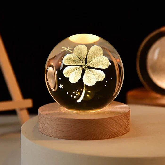 3D Crystal Mood Light - GlowCryst