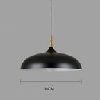 Ceiling Light in Scandinavian Oak - ScandiLuxe