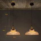 CrystalLoom Glass Pendant Light