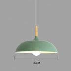 Ceiling Light in Scandinavian Oak - ScandiLuxe