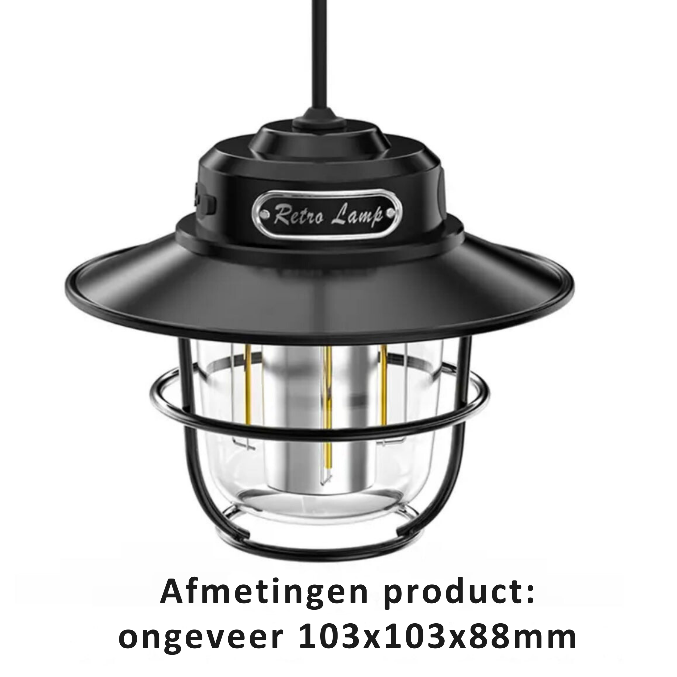 Portable LED Camping Lamp - VintaGlow
