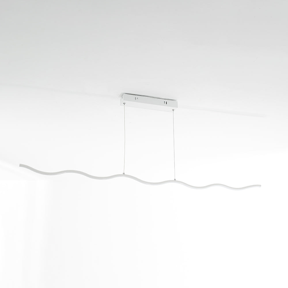LED Pendant Light with Trendy Wave Design - WaveGlow