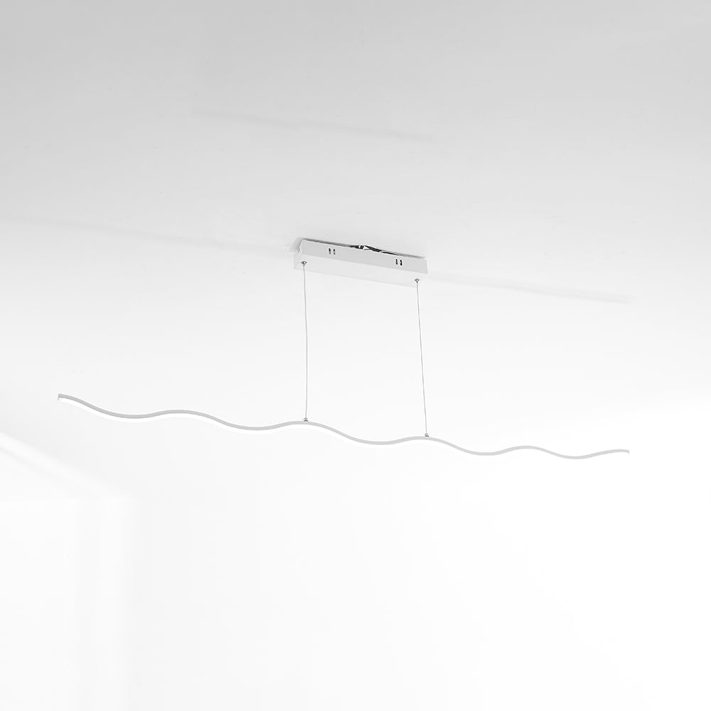 LED Pendant Light with Trendy Wave Design - WaveGlow