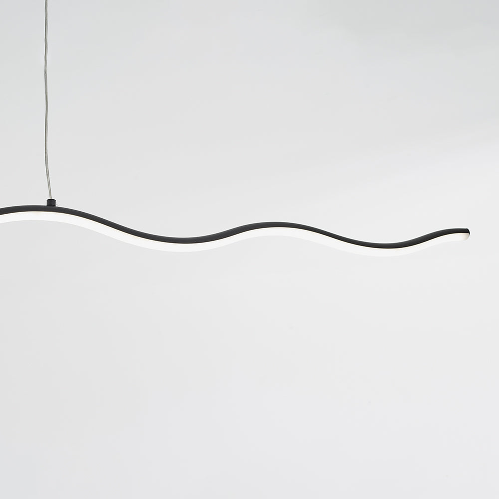 LED Pendant Light with Trendy Wave Design - WaveGlow