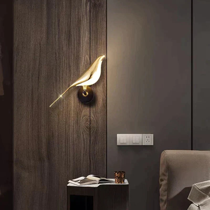 Modern Birds Wall Lamp - AviaryGlow