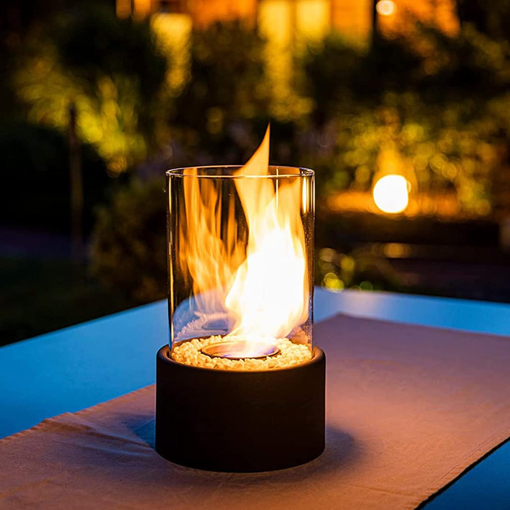 Classic Oil Lamp with Open Flame - Lumora