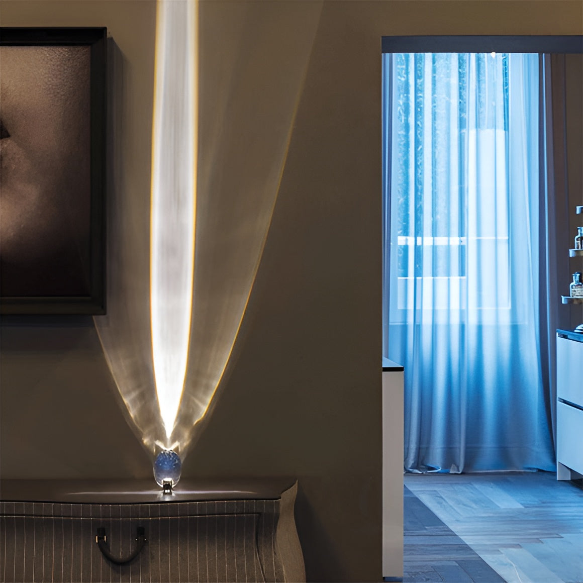 Prismatic Projector Lamp with LED – Lunara