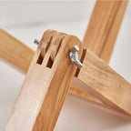 Flexible Robot Desk Lamp made of Solid Wood – LumoBot
