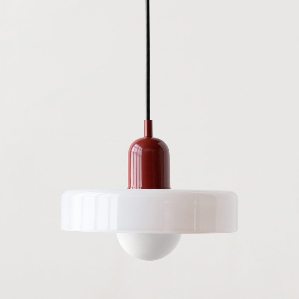 Colourful Pendant Lamp in Bauhaus Style - StiloGlas