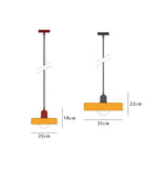Colourful Pendant Lamp in Bauhaus Style - StiloGlas