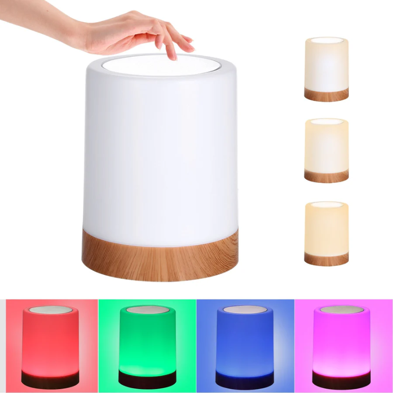 Dimmable Night Lamp with Sleek Design – LuxeTouch