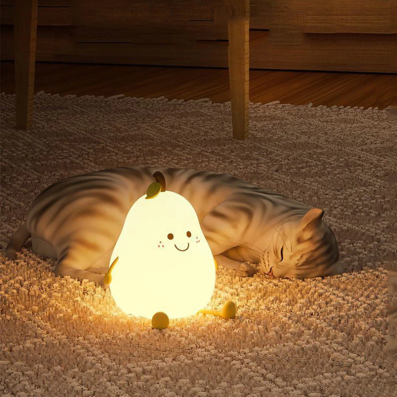 Cheerful Nightlight for Kids - HappyPear