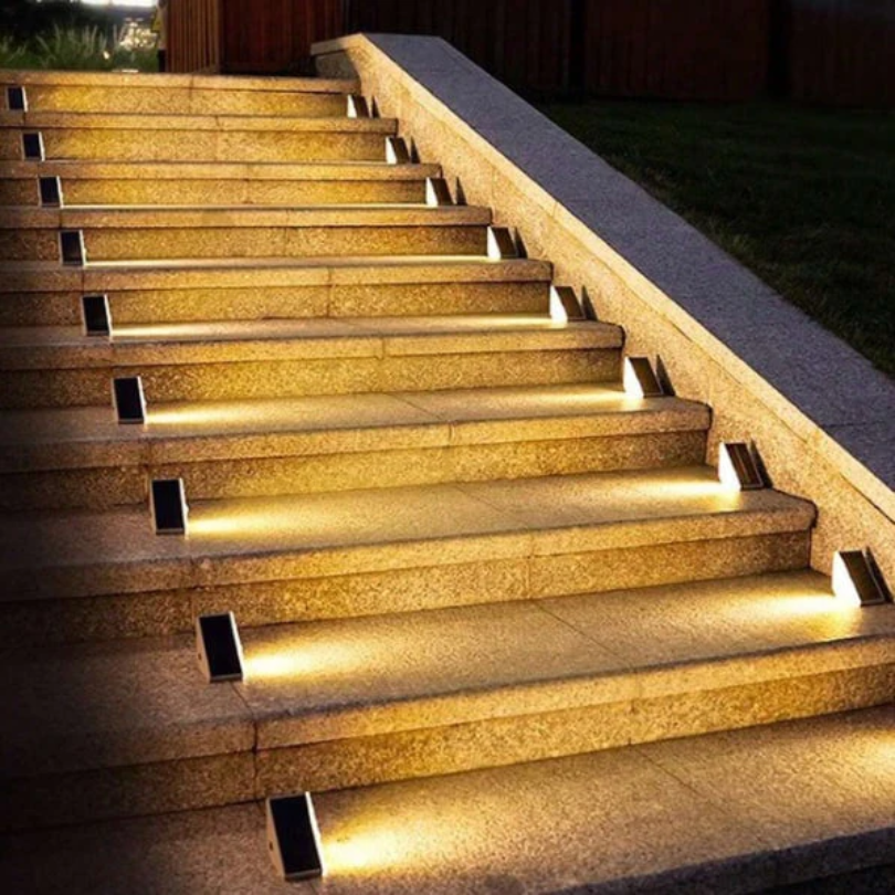 Solar-Powered Step Lighting - SolarStep