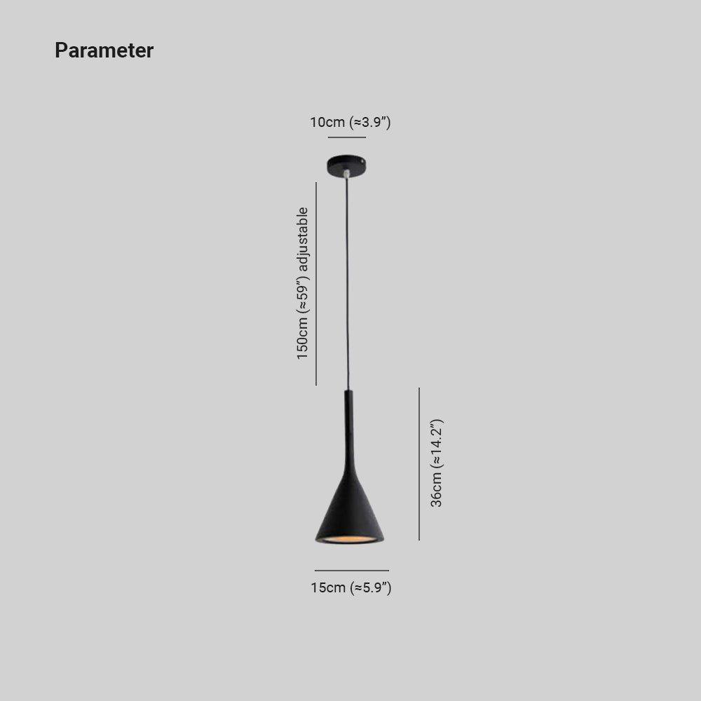 Modern Triangular Pendant Light - Trionda
