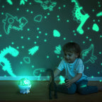 LED Night Light with Ocean & Starry Sky Projection + Music Function - DreamAura