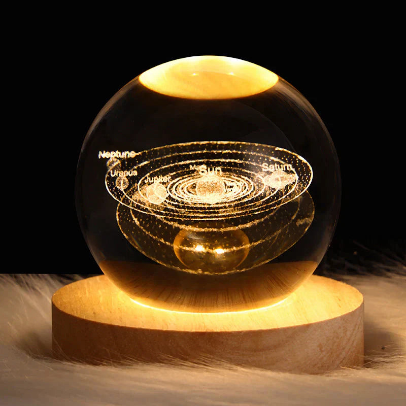 3D Crystal Mood Light - GlowCryst