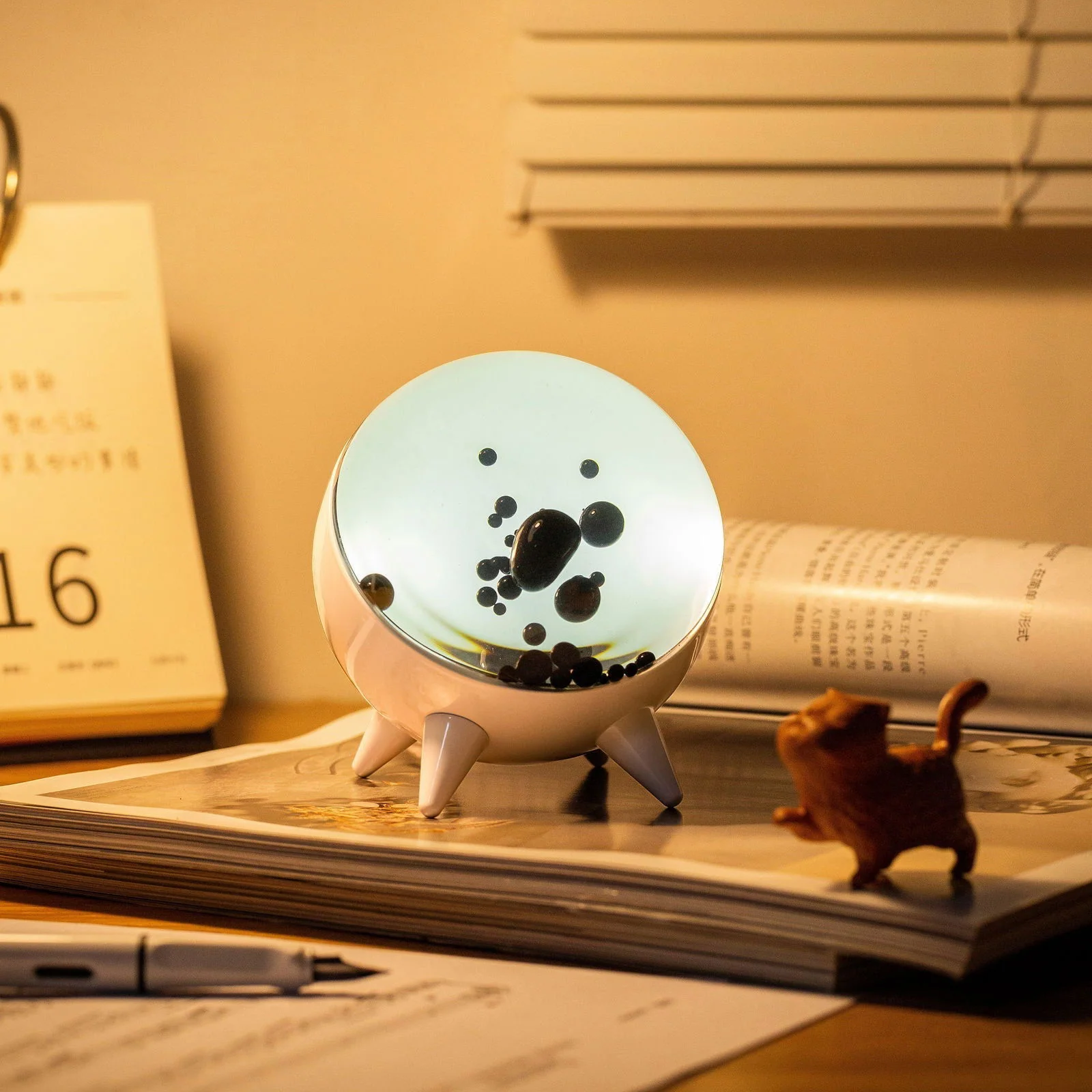 Music-Reactive Ferrofluid Display - MagnePulse